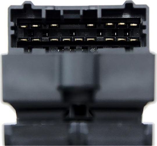 NTY Car Window Switch for Honda Civic Sedan EJ 1995-2001 16pin Black