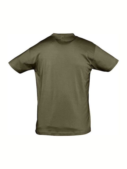 Sol's Regent Ανδρικό Διαφημιστικό T-shirt Κοντομάνικο σε Χρώμα