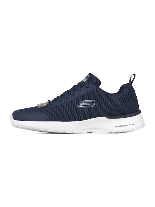 Skech Air Dynamight Herren Sportschuhe Laufen Blau