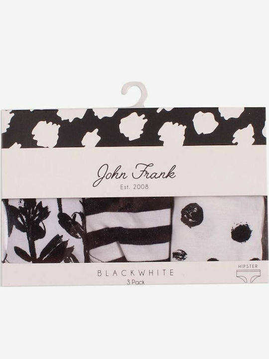 Black & White Βαμβακερά Γυναικεία Slip 3Pack