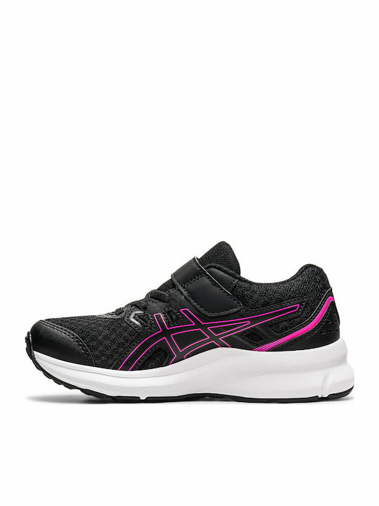 Jolt 3 Ps Kids Sports Shoes Running with Hoop & Loop Closure Pink
