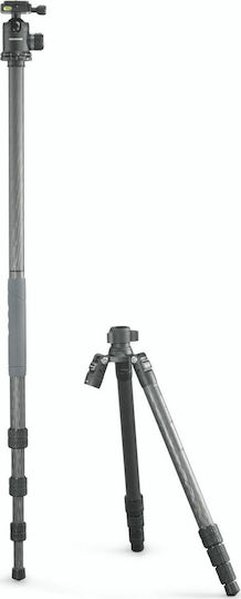 Cullmann Carvao 828MC Aluminum Camera Tripod with Spherical Head up to 91.44cm and Load Capacity of 15kg