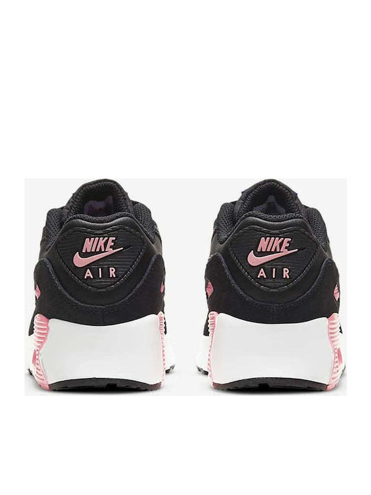 Air Max 90 Детски маратонки Low Черно / Металическо Сребро