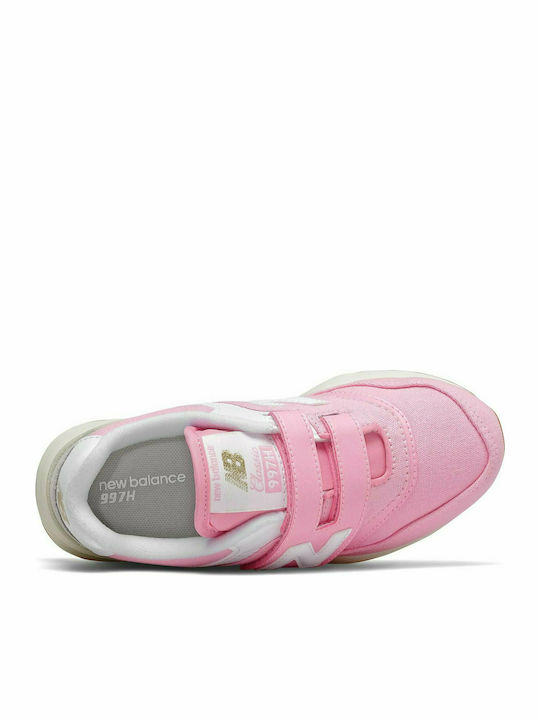 New Balance Kids Sneakers Hook and Loop 997H with Scratch Pink