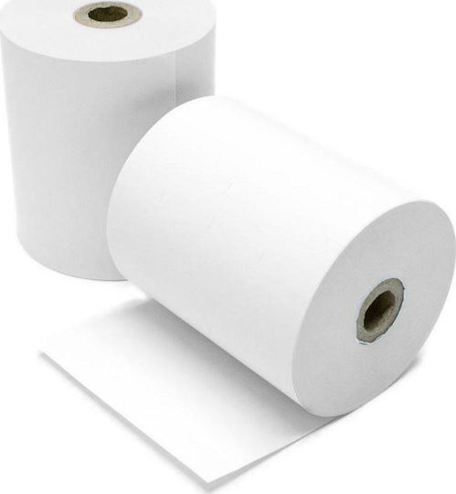 Etiroll Thermische Kassenrollen Registrierkasse Π37xΔ50mm mit Länge 24m 1Stück