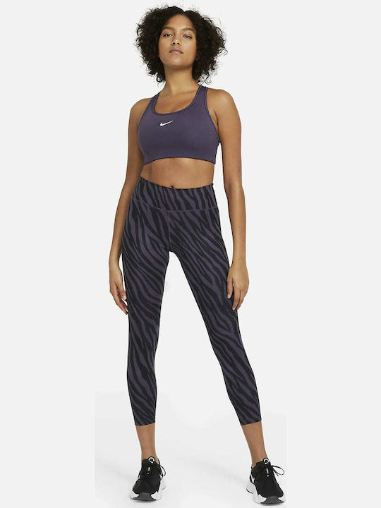 Dri-Fit Swoosh Damen Sport-BH Marineblau mit Futter