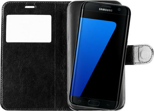 Volte-Tel Book Δερματίνης Μαύρο (Galaxy S7 Edge)