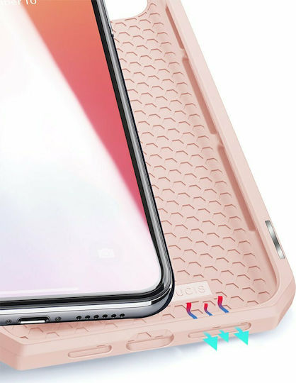 Dux Ducis Skin Pro Book Piele artificială Roz (iPhone 12 Pro Max)