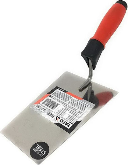 Yato Trowel Inox 180x120mm with Plastic Handle YT-5237
