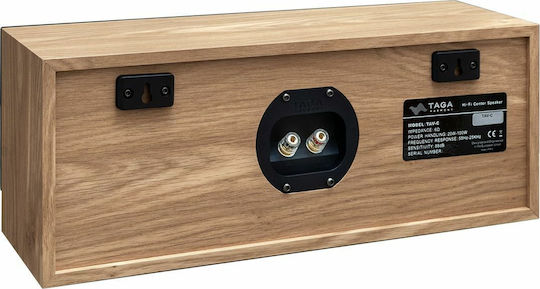 Taga Harmony TAV-C Ηχείο Hi-Fi Κεντρικό 50W 2 Δρόμων Π43xΒ14.5xΥ16.5εκ. Βελανιδιά