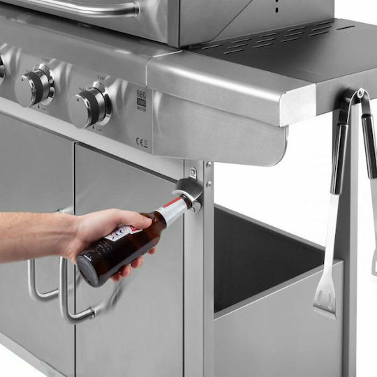 Teesa 3000 Газово Барбекю Решетка 59брx41брсм. с 3 бр 10.8кВт