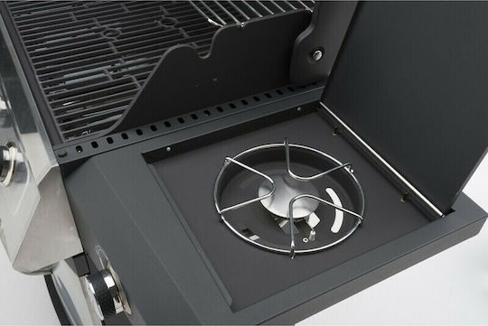 Landmann Miton PTS 3.1 Gasgrill Gusseisen Rost 59cmx45.5cmcm mit 3 cm 10.5kW und Seitenbrenner