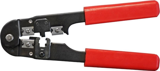 Adeleq Ethernet Internet Cable Crimping Plier RJ12, RJ11 with Cable Cutter (Length 330mm) 17-1