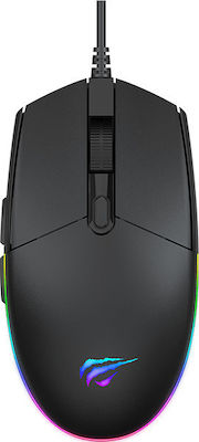 Havit KB501CM 4in1 Combo Σετ Gaming Πληκτρολόγιο με RGB φωτισμό & Ποντίκι (Αγγλικό US)