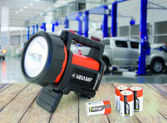 Velamp Προβολέας Χειρός LED IP44 με Μέγιστη Φωτεινότητα 100lm IR666 Dry Doomster Basic