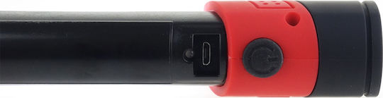 AMiO Rechargeable Flashlight LED Dual Function with Maximum Brightness 300lm WT03