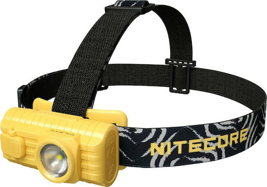 NiteCore Explosionsgeschützt Stirnlampe LED IP67 mit maximaler Helligkeit 100lm Ha23ex Schwarz