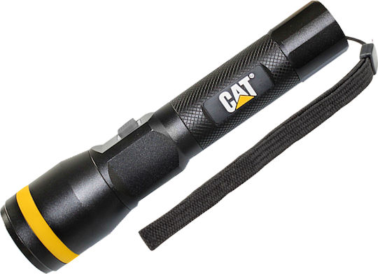 CAT Wiederaufladbar Taschenlampe LED mit maximaler Helligkeit 550lm Schwarz
