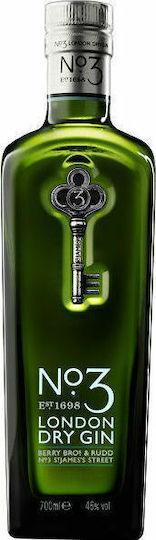 No 3 London Dry Gin 46% 700ml