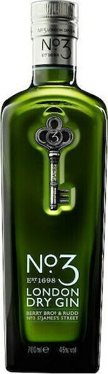 No 3 London Dry Gin 46% 700ml