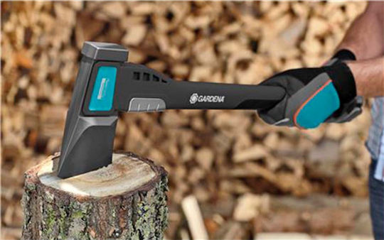 Gardena Universal 1400A Τσεκούρι Τεμαχισμού Μήκους 60cm και Βάρους 1.4kg με Πλαστική Λαβή