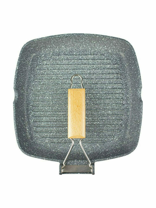 Zilan Grill aus Aluminium mit Steinbeschichtung 28cm
