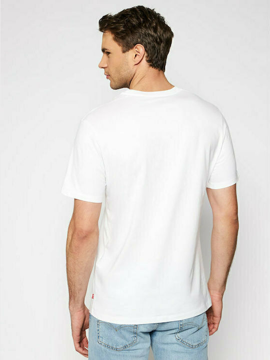 Levi's Men's Short Sleeve T-shirt White