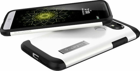 Spigen Slim Armor Back Cover Πλαστικό 1.2mm Λευκό (LG G5)