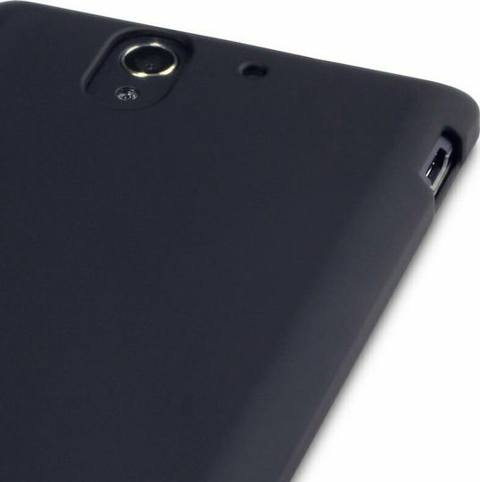Terrapin Hybrid Rubberised Задна корица Пластмаса Черен (Realme C3)