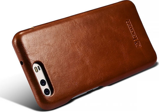 iCarer Vintage Curved Edge Book Δερματίνης Κόκκινο (Huawei P10)