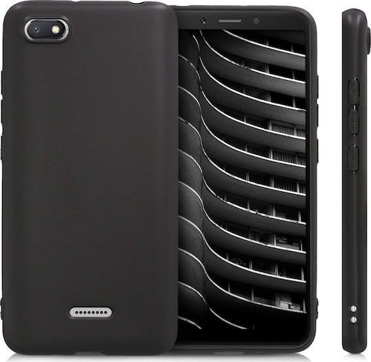 KWmobile TPU Back Cover Σιλικόνης Μαύρο (Redmi 6a)