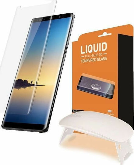 T-Max UV 3D Full Face Tempered Glass (Galaxy S8+)