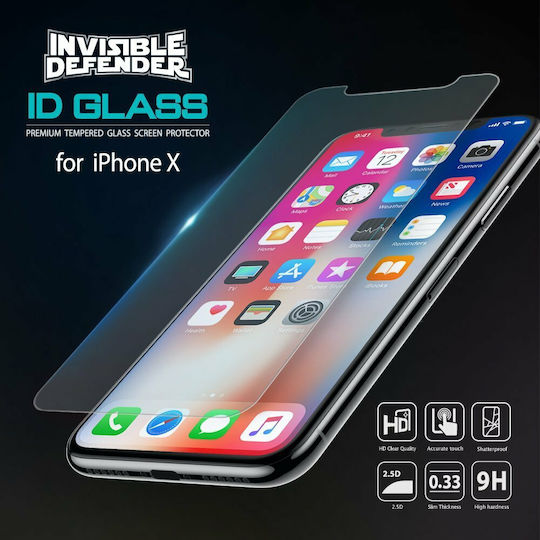 Ringke 3x Shatterproof Tempered Glass (iPhone X / XS)