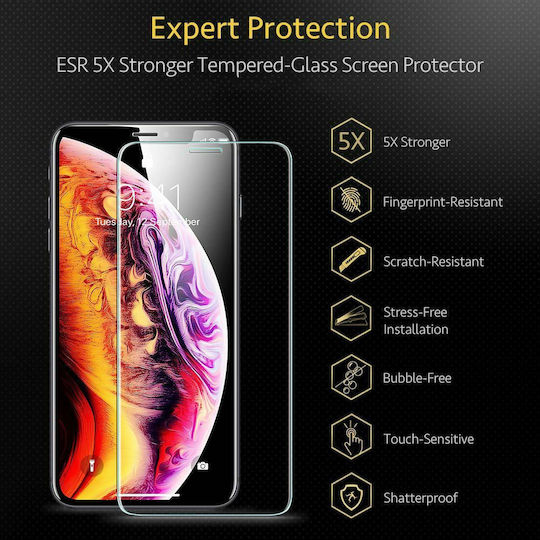 ESR Premium Quality 3D Gehärtetes Glas (iPhone 11 Pro Max)