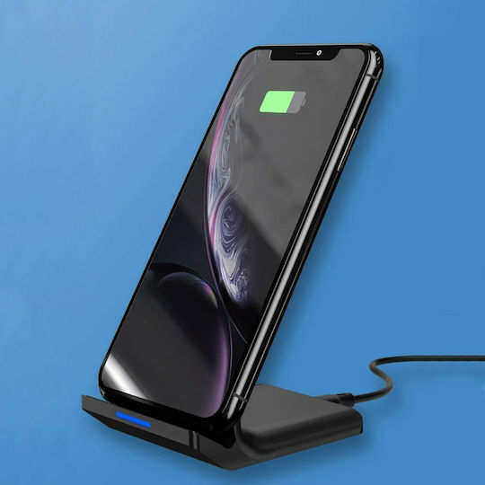 WK Încărcător Wireless (Qi Pad) 10W Quick Charge 2.0 Negruς (WP-U84)