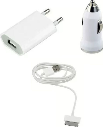 Car and Wall Set Whites (2971W)