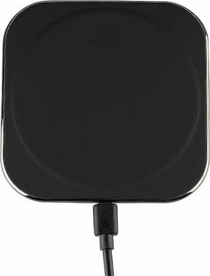V-TAC Ασύρματος Φορτιστής (Qi Pad) 10W Μαύρος (VT-3525)