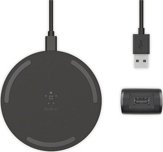Belkin 10W Quick Charge 3.0 Черен (WIA001VFBK)