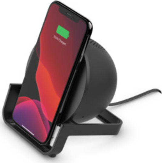 Belkin Ασύρματος Φορτιστής (Qi Pad) 10W Μαύρος (AUF001VFBK)