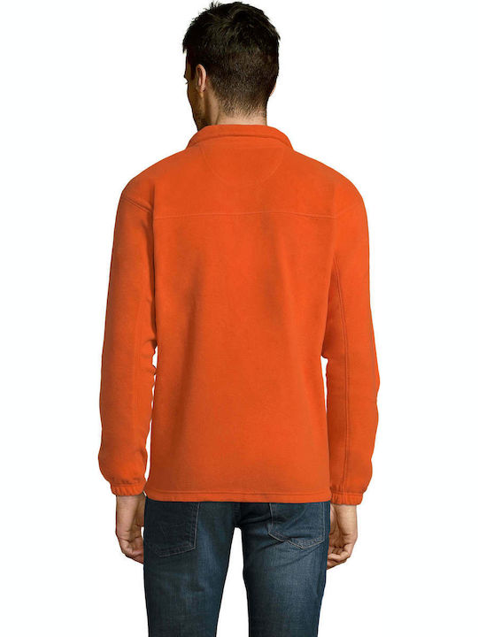 Sol's Ness Men's Long Sleeve Promotional Blouse Orange 56000-400