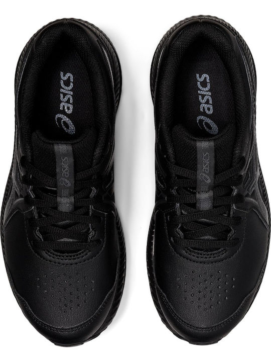 Gel Contend 7 SL GS Αθλητικά Παιδικά Παπούτσια Running με Κορδόνια Μαύρα