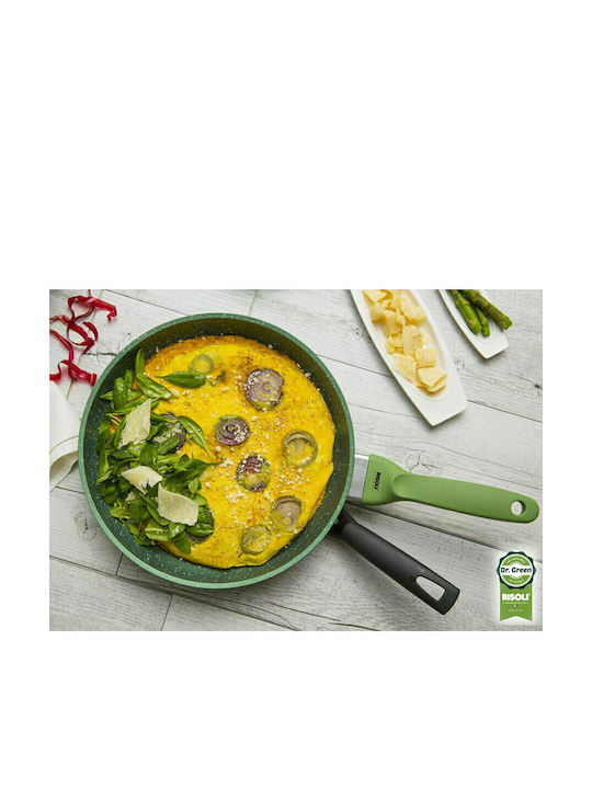 Risoli Dr.Green Pan made of Cast Aluminum with Non-Stick Coating 32cm