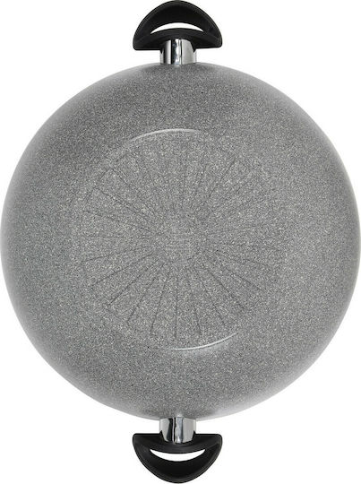 Ballarini Ferrara Granitium Wok Cu capac din Aluminiu cu Strat de Piatră 36cm