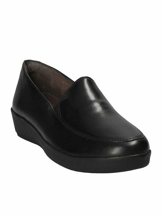 Paseo IV 1 Leather Women's Loafers in Black Color