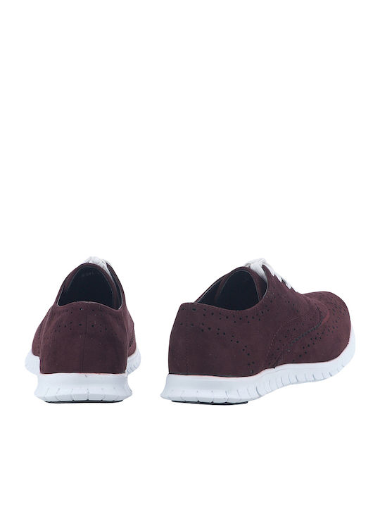11541-3 Adidași Pentru Femei Burgundy