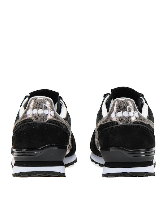 Titan Premium Damen Sneakers Schwarz