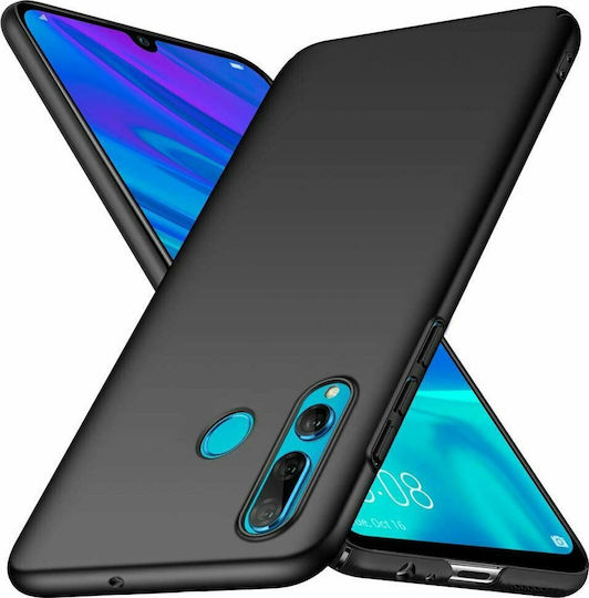 Umschlag Rückseite Kunststoff Schwarz (Huawei P Smart+)
