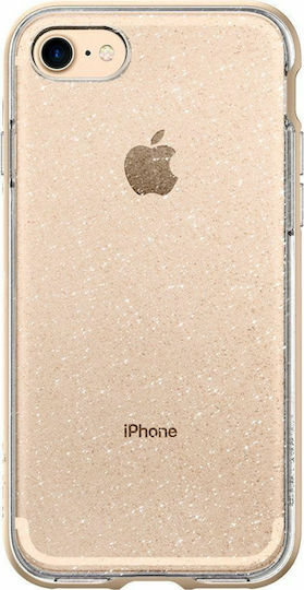 Spigen Neo Hybrid Crystal Glitter Back Cover Plastic 2mm Gold (iPhone SE 2022/2020)