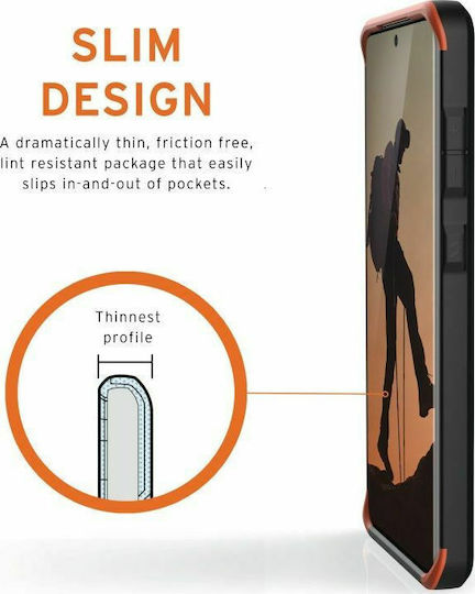 UAG Civilian Back Cover Πλαστικό Μαύρο (Galaxy S21+ 5G)