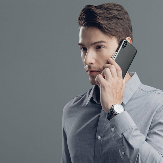 Moshi StealthCover Buchen Sie Synthetisches Leder Rosa (iPhone X / Xs)